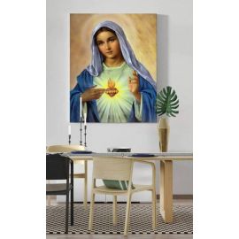 Obraz Serce Maryi - płótno canvas (42) - zdjęcie 2 - Obraz Serce Maryi - płótno canvas (42)