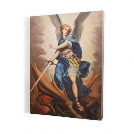 Obraz Archanioł Michał - płótno canvas (43) - Obrazy na płótnie canvas - Nowość