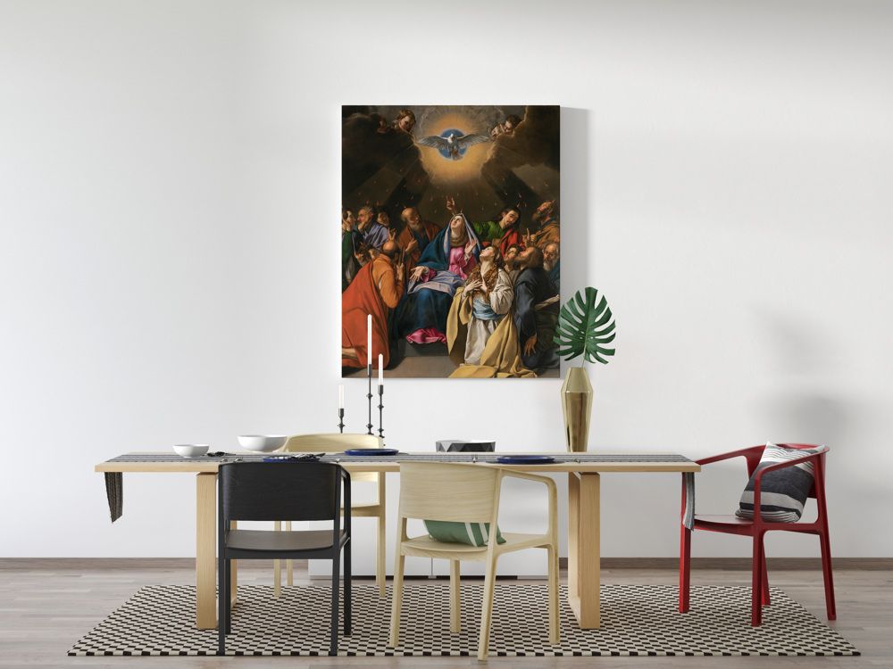 Obraz Zesłanie Ducha Świętego - płótno canvas (50) - zdjęcie 2 - Obraz Zesłanie Ducha Świętego - płótno canvas (50)