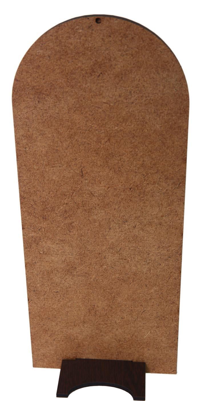 Obraz półokrągły - Matka Boża Częstochowska - zdjęcie 3 - Obraz półokrągły - Matka Boża Częstochowska