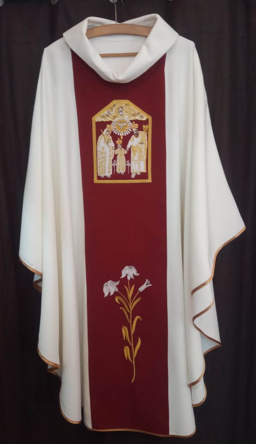 Ornat haftowany - Święty Józef Kaliski