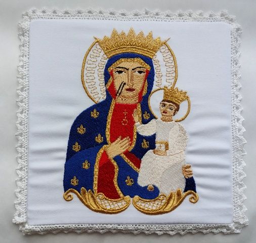 Bielizna kielichowa - Matka Boża Częstochowska