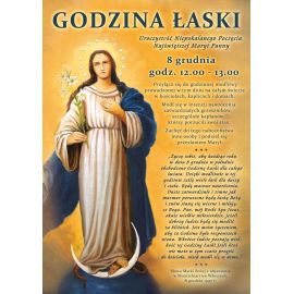 Plakat - Godzina łaski (2) - Plakaty religijne edukacyjne, sentencje - Nowość