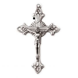 Krzyżyk metalowy -  Pan Jezus na krzyżu - Krzyżyki metalowe włoskie - Nowość