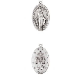 Medalik metalowy Matka Boża Niepokalana 2,5 cm - Medaliki włoskie metalowe - Nowość
