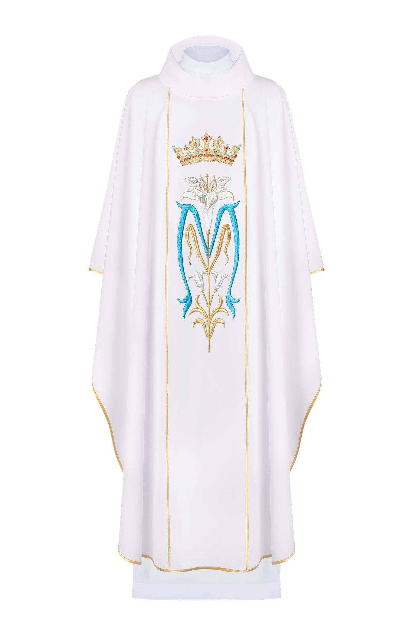 Ornat maryjny haftowany (19) - zdjęcie 5 - Ornat maryjny haftowany (19)