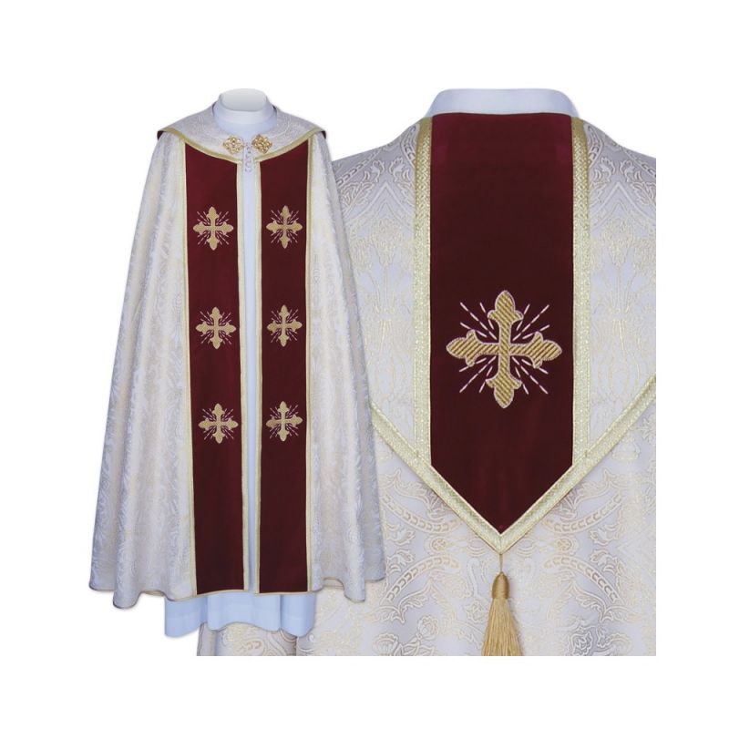 Kapa liturgiczna haftowana (28) - Kapa liturgiczna haftowana (28)