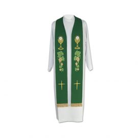 Stuła kapłańska eucharystyczna - 3 kolory - zdjęcie 5 - Stuła kapłańska eucharystyczna - 3 kolory