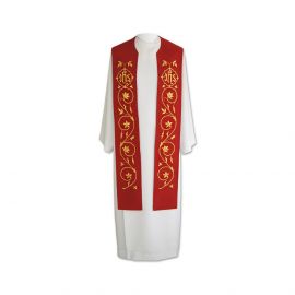 Stuła kapłańska eucharystyczna IHS - 4 kolory do wyboru - EUCHARYSTYCZNE - Nowość