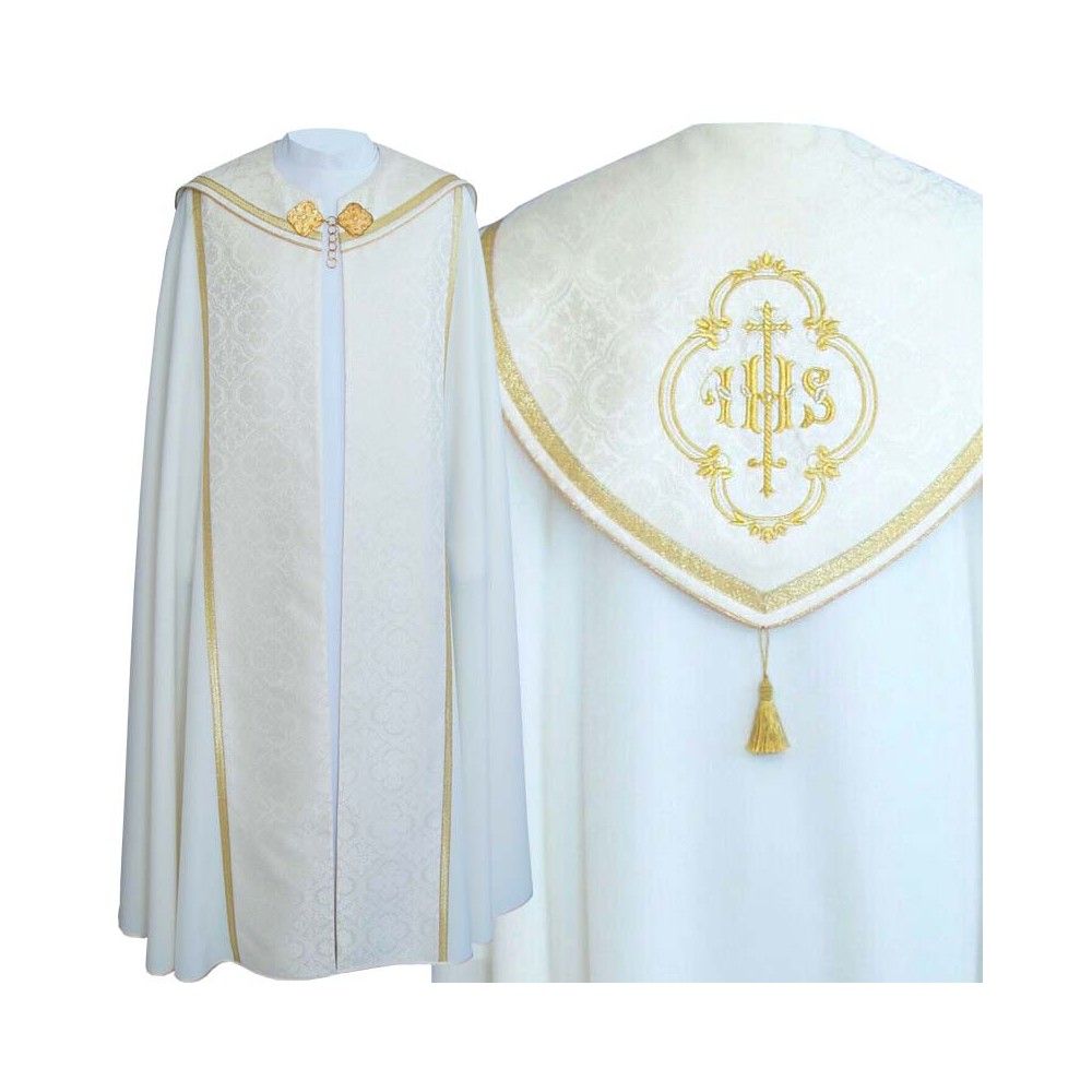 Kapa wzór gotycki IHS - tkanina bawełna-stretch (22)