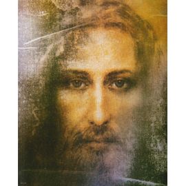 Jezus Chrystus - Całun Turyński - Obraz do oprawienia format (20x25) - OBRAZY RELIGIJNE - Nowość