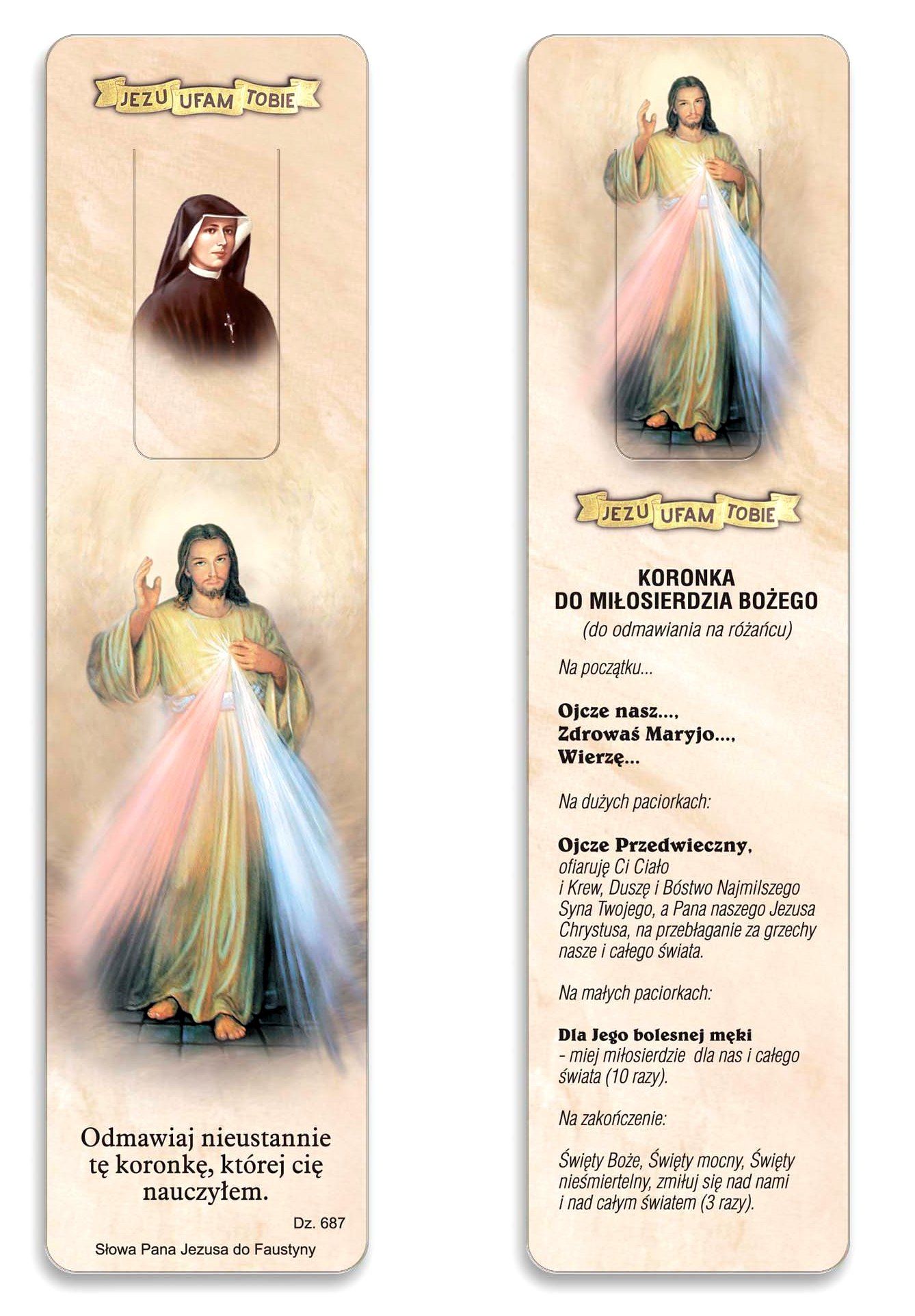 Zakładka do książki - Bóg bogaty w miłosierdzie