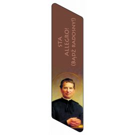 Magnetyczna zakładka do książki Święty Jan Bosko - Zakładki religijne do książek - Nowość