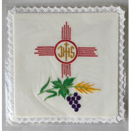 Palka haftowana ecru - IHS - kolor ecru - Nowość