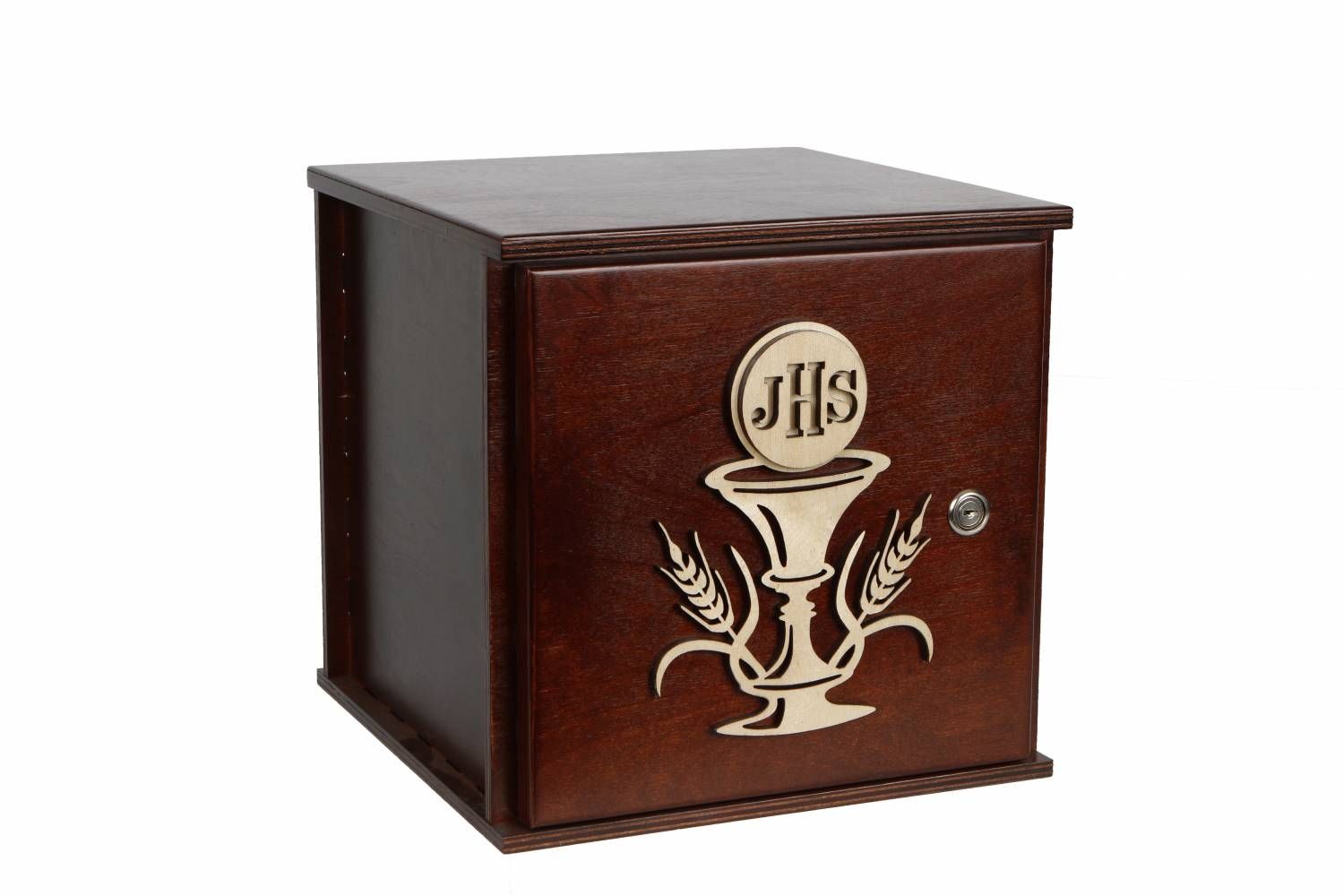 Tabernakulum bejcowane ze sklejki, ozdobny ornament - TABERNAKULA