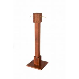 Stojak na trybularz z litego drewna - 125 cm - zdjęcie 3 - Stojak na trybularz z litego drewna - 125 cm