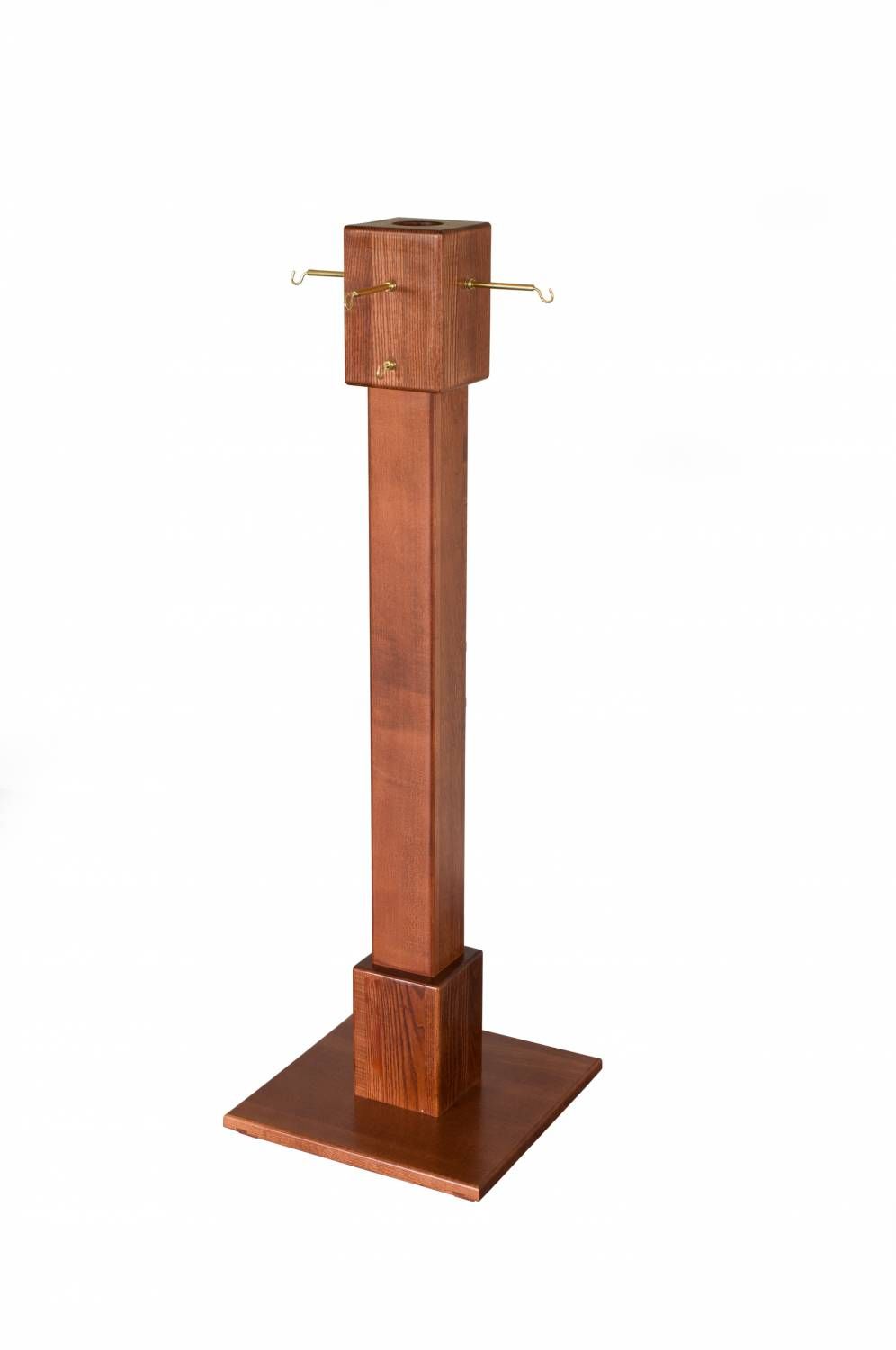 Stojak na trybularz z litego drewna - 125 cm - zdjęcie 3 - Stojak na trybularz z litego drewna - 125 cm