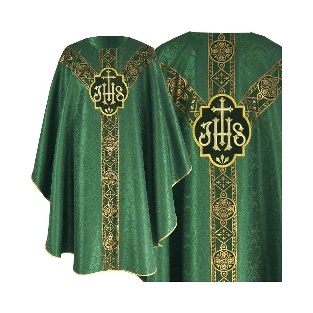 Ornat semi gotycki zielony (73)