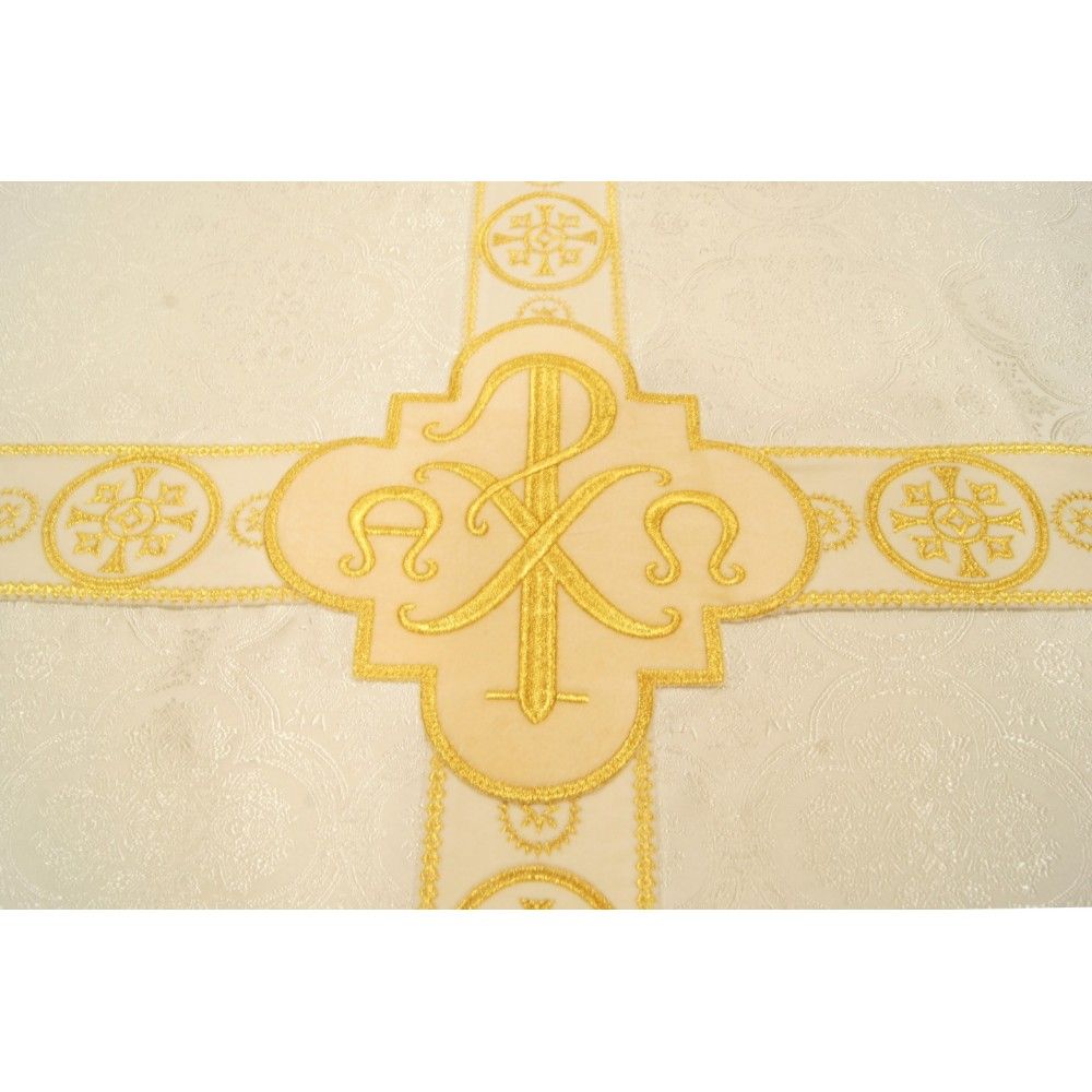 Kir pogrzebowy ecru - zdjęcie 2 - Kir pogrzebowy ecru