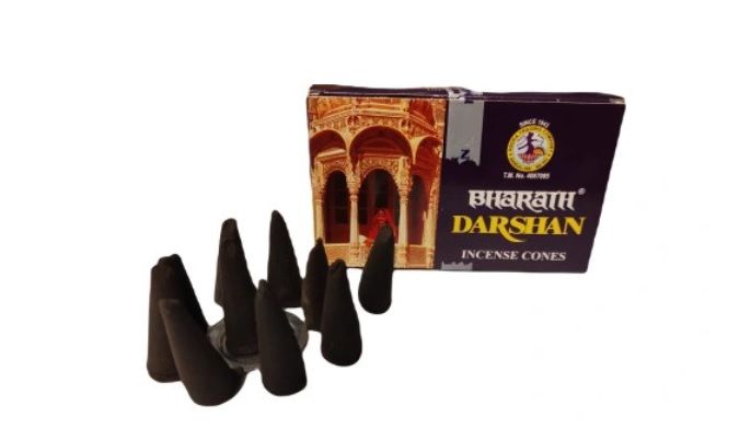 Kadzidło stożkowe Darshan - 10 stożków