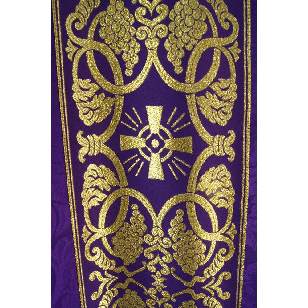 Ornat gotycki kolumny tkane (32) - zdjęcie 3 - Ornat gotycki kolumny tkane (32)