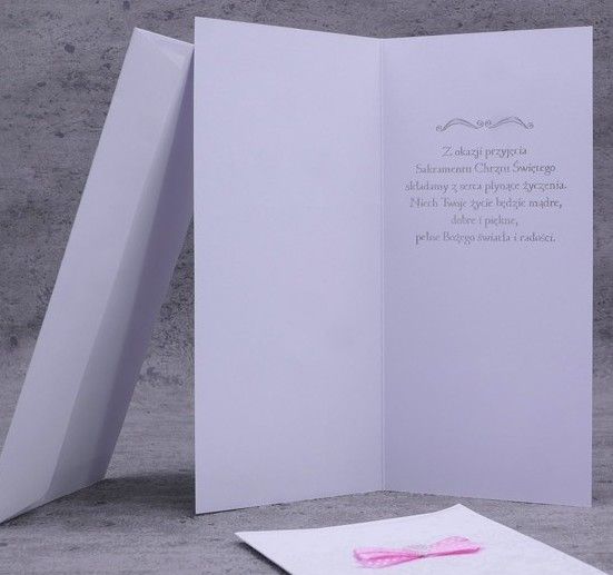 Kartka z życzeniami - Pamiątka Chrztu Świętego (31) - zdjęcie 3 - Kartka z życzeniami - Pamiątka Chrztu Świętego (31)