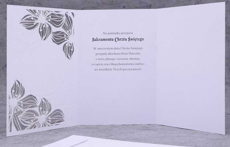 Kartka z życzeniami - Pamiątka Chrztu Świętego (32) - zdjęcie 2 - Kartka z życzeniami - Pamiątka Chrztu Świętego (32)