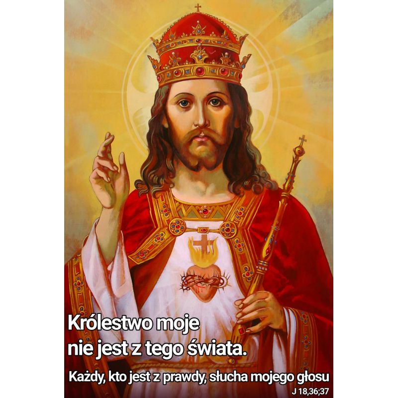 Plakat - Chrystus Król (1) - Plakat - Chrystus Król (1)