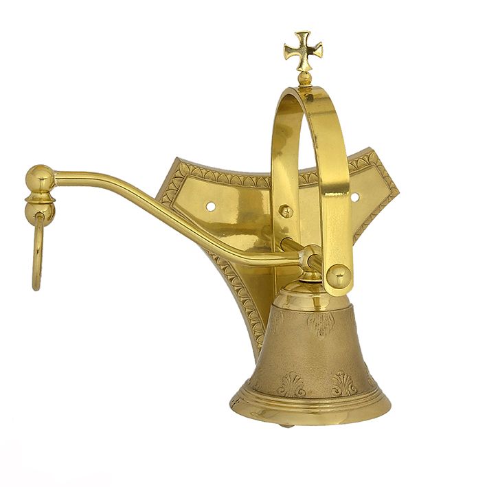 Dzwonek sygnaturka mosiężna 30 cm (1)