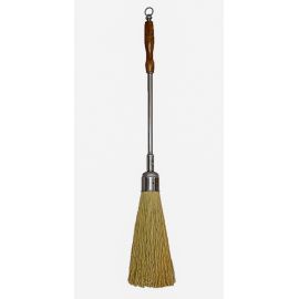 Kropidło z mosiądzu, chromowane, drewniana rączka, 68 cm (10)