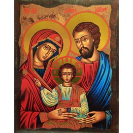 Obrazek 21x28 - Święta Rodzina, metalizowany - OBRAZY RELIGIJNE - Nowość
