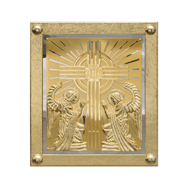 Tabernakulum mosiężne - 2 Anioły (51)