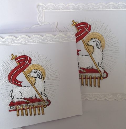 Bielizna kielichowa - Baranek Ofiarny (8)