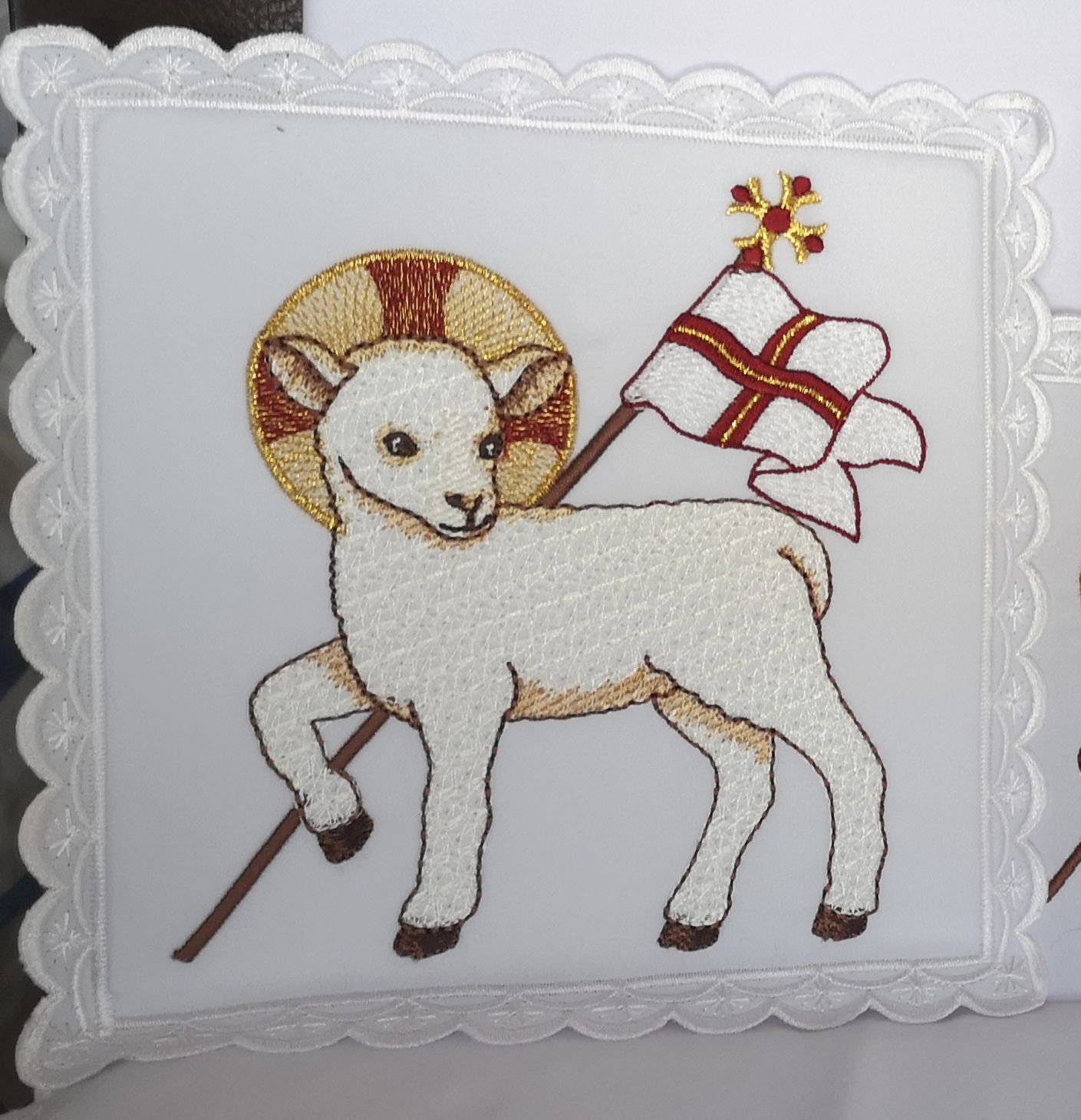 Bielizna kielichowa - Baranek Ofiarny (9) - zdjęcie 4 - Bielizna kielichowa - Baranek Ofiarny (9)