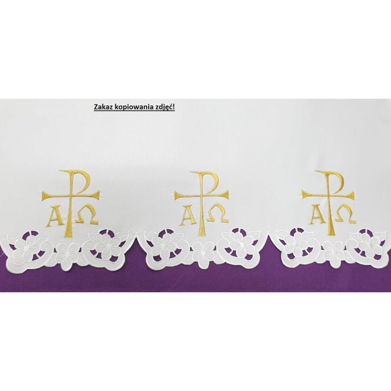 Obrus ołtarzowy - wzór eucharystyczny  (228) - Obrus ołtarzowy - wzór eucharystyczny  (228)