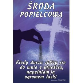 Plakat Wielkanocny - Środa Popielcowa - PLAKATY - Nowość