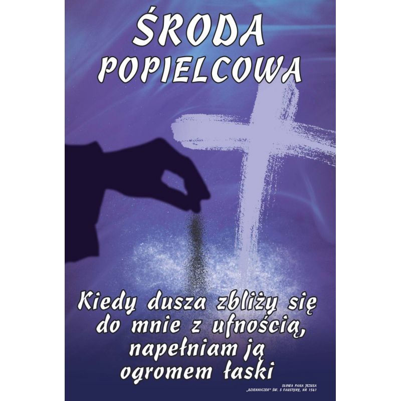 Plakat Wielkanocny - Środa Popielcowa - Plakat Wielkanocny - Środa Popielcowa