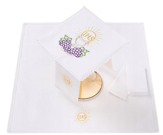 Bielizna kielichowa - Hostia, IHS - zdjęcie 2 - Bielizna kielichowa - Hostia, IHS