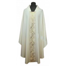 Ornat strecz, pas tkany, kolory liturgiczne (69) - Ornaty haftowane - Nowość