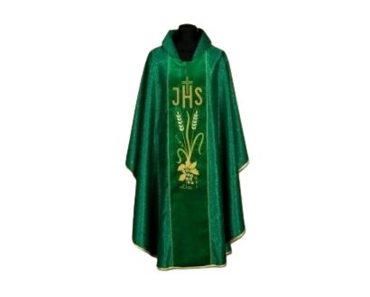 Ornat bogato haftowany adamaszek (98A)