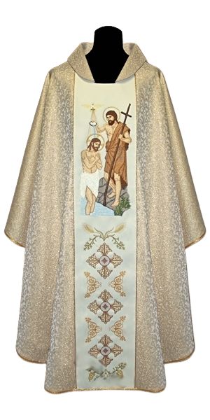 Ornat haftowany św. Jan Chrzciciel