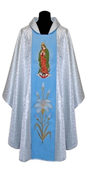 Ornat haftowany MB z Guadalupe