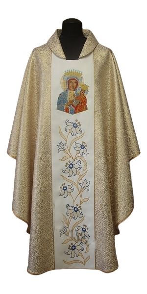 Ornat haftowany MB Częstochowska (1)