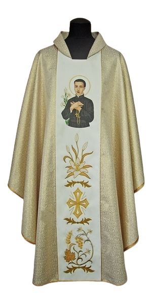 Ornat haftowany św. Stanisław Kostka
