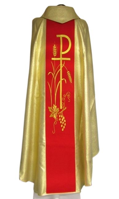 Ornat złoty św. Krzysztof - zdjęcie 2 - Ornat złoty św. Krzysztof