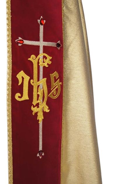 Kapa haftowana IHS (11b) - zdjęcie 5 - Kapa haftowana IHS (11b)