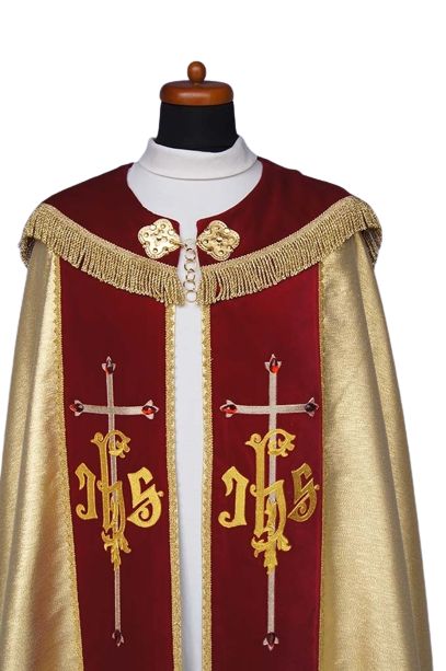 Kapa haftowana IHS (11b) - zdjęcie 2 - Kapa haftowana IHS (11b)