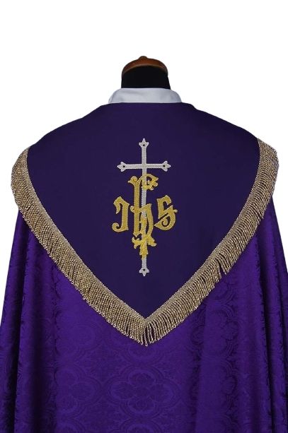 Kapa liturgiczna haftowana (5) - zdjęcie 4 - Kapa liturgiczna haftowana (5)