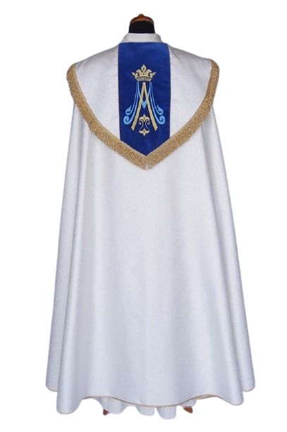 Kapa liturgiczna Maryjna - haftowana (20) - zdjęcie 4 - Kapa liturgiczna Maryjna - haftowana (20)