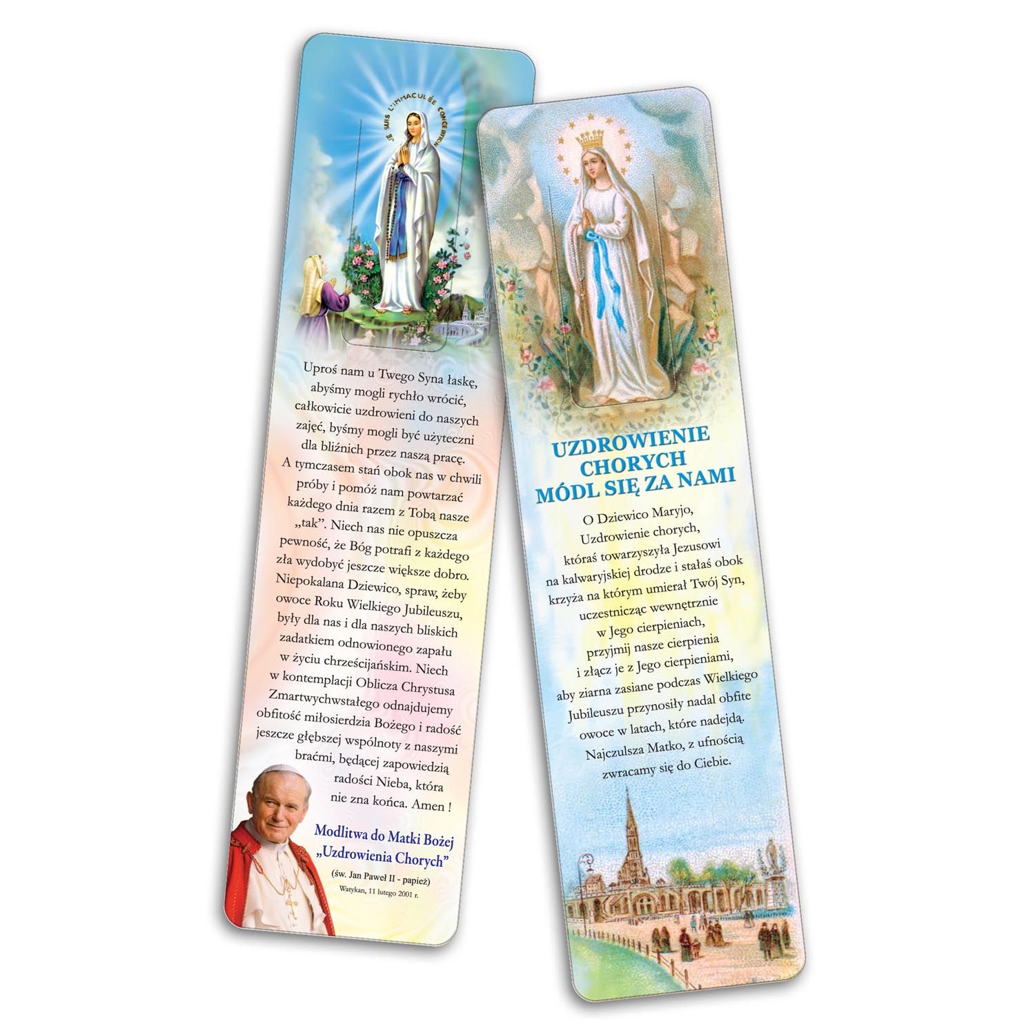 Zakładka do książki - Uzdrowienie Chorych módl się za nami
